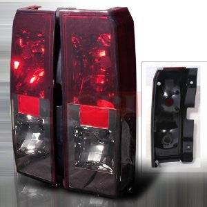 HUMMER 2006-2007 HUMMER H3 TAIL LIGHTS /LAMPS - GUN METAL 1 SET RH&LH PERFORMANCE 2006,2007