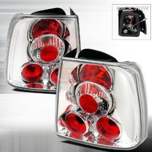 Volkswagen 1997-2000 Vw Passat 4Dr Tail Lights /Lamps Chrome