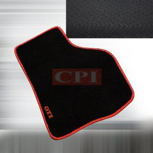 VOLKSWAGEN 10-UP GOLF FLOOR MAT WITH LOGO PERFORMANCE 1 SET RH & LH 2010,2011