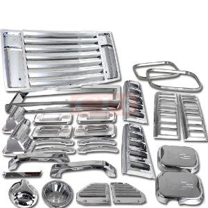 Hummer 03-05 Hummer H2 22 Pieces Chrome Kit