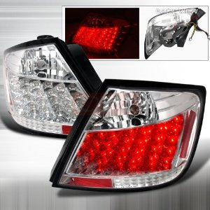 SCION 2004-2006 SCION TC LED TAIL LIGHTS /LAMPS - CHROME 1 SET RH&LH PERFORMANCE 2004,2005,2006