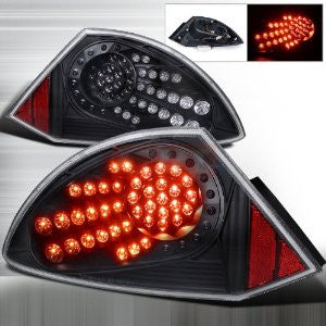 Mitsubishi 00-03 Eclipse Led Tail Light Black