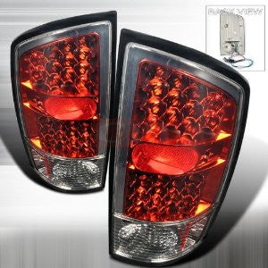 Dodge 02-03 Dodge Ram - Red Smoke G2 Style Led Tail Lights/ Lamps - Usa