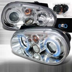 Volkswagen 1999-2003 Vw Golf Projector Head Lamps/ Headlights Cc
