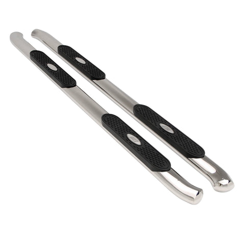 DODGE RAM 1500 PICKUP 09-10 Dodge RAM 1500 Quad Cab OVAL TUBES Stainless Nerf Bars & Tube Side Step Bars    1 SET RH & LH