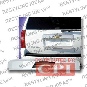 Chevrolet 2007-2009 Suburban/Tahoe Chrome Rear Door Molding (Top) W/ Logo Cut Out Performance 2007,2008,2009