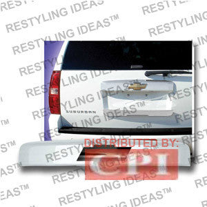 Chevrolet 2007-2009 Suburban/Tahoe Chrome Rear Door Molding (Top) W/ Logo Cut Out Performance