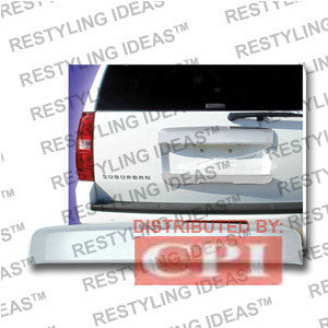 Chevrolet 2007-2009 Suburban/Tahoe Chrome Rear Door Molding (Top) Full Face Performance