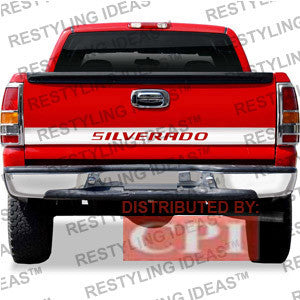 Chevrolet 1999-2009 Chevrolet Silverado Fleetside Silverado 63.5Inch Chrome Plated Stainless Steel Tailgate Accent Performance