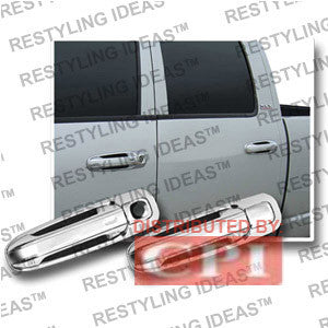 Mitsubishi 2006-2008 Raider Chrome Door Handle Cover No Passenger Side Keyhole Performance