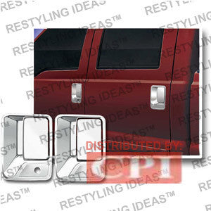 Ford 2000-2005 Excursion Chrome Door Handle Cover W/Passenger Side Keyhole Performance