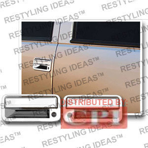 Gmc 1988-1998 C/K Pickup Chrome Door Handle Cover 2D W/ Passenger Side Keyhole Performance