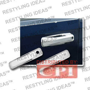 Jeep 2005-2009 Grand Cherokee Chrome Door Handle Cover 4D No Passenger Side Keyhole Performance