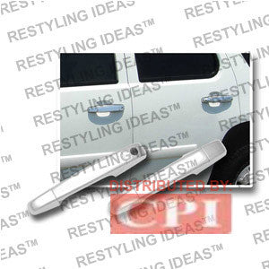 Chevrolet 2007-2009 Avalanche Chrome Door Handle Cover No Passenger Side Keyhole Performance