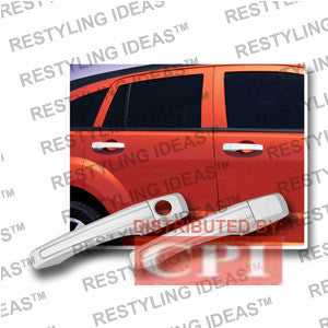 Dodge 2007-2009 Caliber Chrome Door Handle Cover 4D No Passenger Side Keyhole Performance