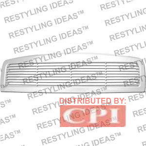 Dodge 1994-2001 Dodge Ram Chrome Horizontal Bar Abs Grille Performance 1994,1995,1996,1997,1998,1999,2000,2001