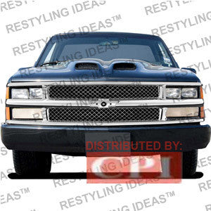 Chevrolet 1988-1998 Chevrolet C/K Pick Up Chrome Mesh Abs Grille Performance