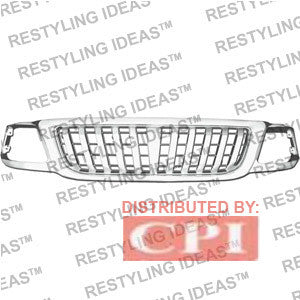 Ford 1999-2003 Ford F150 Chrome Rascal (Vertical Bar) Abs Grille Performance