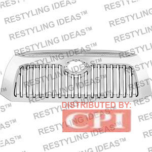 Toyota 2007-2009 Toyota Tundra Chrome Vertical Bar Abs Grille Performance