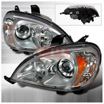 MERCEDES 1998-2003 MERCEDES W163 ML CLASS PROJECTOR HEAD LAMPS/ HEADLIGHTS 1 SET RH&LH   1998,1999,2000,2001,2002,2003