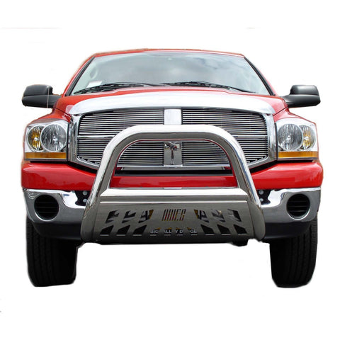 Nissan Armada 04-10 Nissan Titan Armada Bull Bar 3Inch With Stainless Skid Grille Guards & Bull Bars Stainless