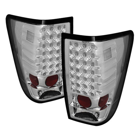 Nissan Titan 04-12 LED Tail Lights - Chrome