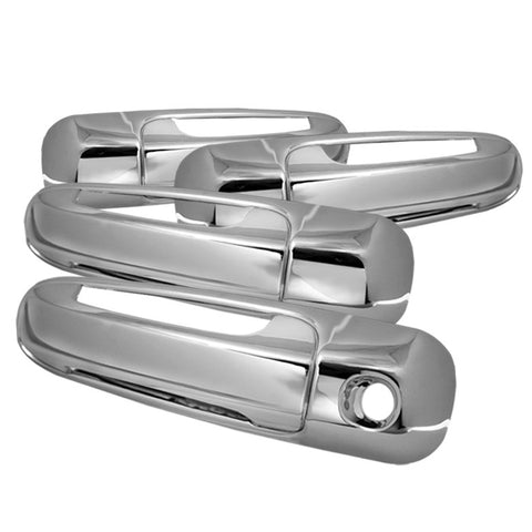 Dodge Durango 04-09 4Dr Door Handle No PSKH - Chrome Door Handles-w