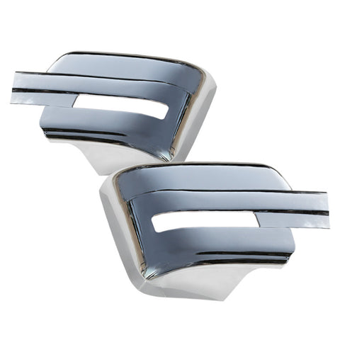 Ford F150 09-12 Chrome Mirror Cover no Signal Hole