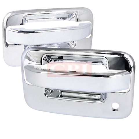 Ford 04-12 Ford F150 2 Door Chrome Door Handle C5 Key Hole On Driver Side Only