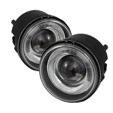 Compass 07-10 Halo Projector Fog Lights - Clear Fog Lamps-i