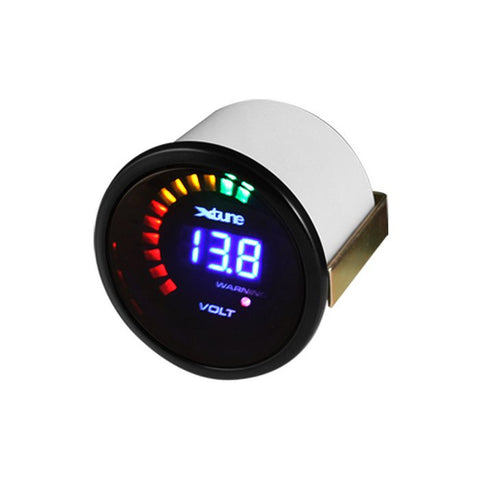 Xtune Digital Volt Gauge 52MM - Smoke