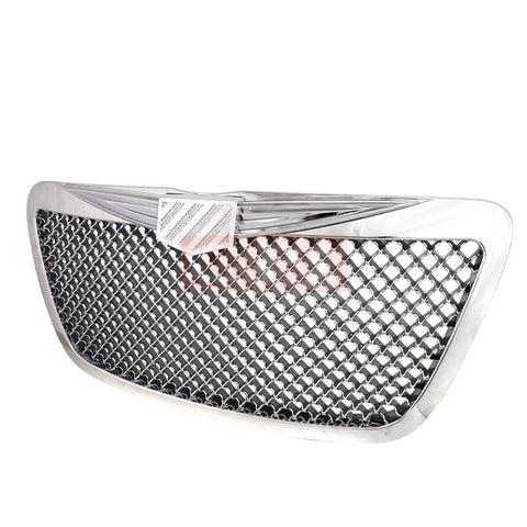 Chrysler  11-Up  Chrysler  300 300C  Mesh Grill Chrome With Bling Logo