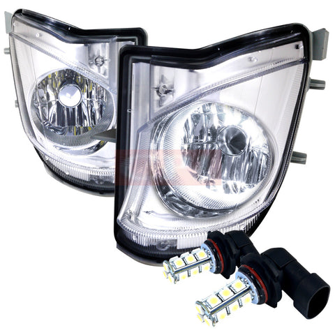LEXUS 06-10 LEXUS IS250/350 LED FOG LIGHT CLEAR - WITH 69 LEDS AND BALLAST PERFORMANCE 1 SET RH & LH 2006,2007,2008,2009,2010