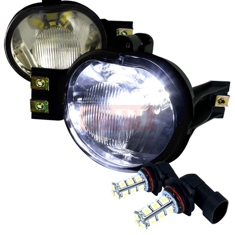 DODGE 02-06 DODGE RAM LED FOG LIGHT SMOKE - WITH 69 LEDS AND BALLAST PERFORMANCE 1 SET RH & LH 2002,2003,2004,2005,2006