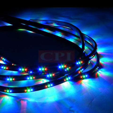 Universal Multi Color Led Under Car Kit- 12V 2 X 36", 2 X 48"