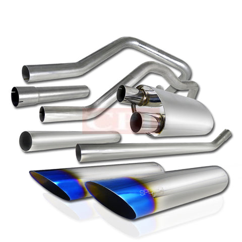 Ford 04-08 Ford F150 4.6 Inches Catback Exhaust System