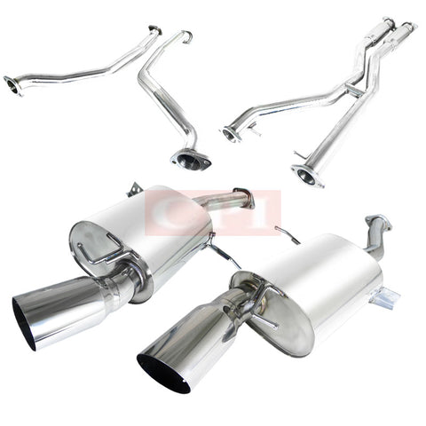 Bmw  07-10 Bmw  E92 335I 3 Inches Catback Exhaust System