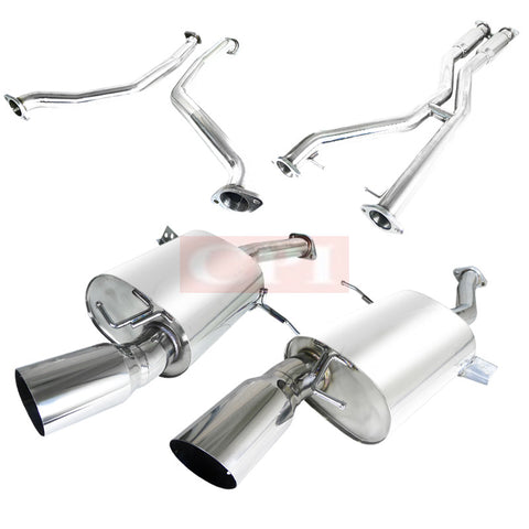 Bmw  07-10 Bmw  E92 3 Series 335I Coupe 3 Inch Inlet Catback Exhaust