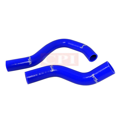 Honda  02-05 Honda  Civic Si Ep3 Radiator Hose Blue Silicone - K20A3 And I4 Only