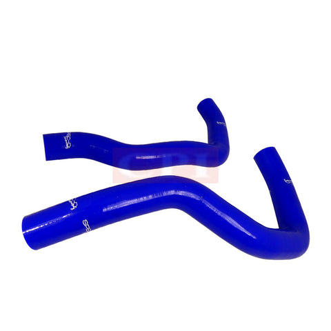 Nissan 89-94 Nissan 240Sx Radiator Hose Blue Silicone Ka24 Only