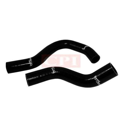 Honda 02-05 Honda Civic Si Ep3 Radiator Hose Black Silicone - K20A3 And I4 Only