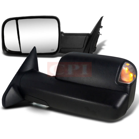 Dodge 12-Up Dodge Ram Heated Towing Mirrors - Power
