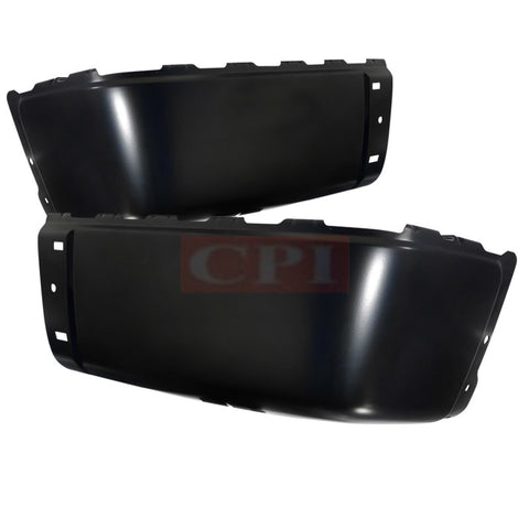 CHEVY  07-13 CHEVY  SILVERADO REAR BUMPER END CAP RIGHT AND LEFT SIDE BLACK   PERFORMANCE   2007,2008,2009,2010,2011,2012,2013