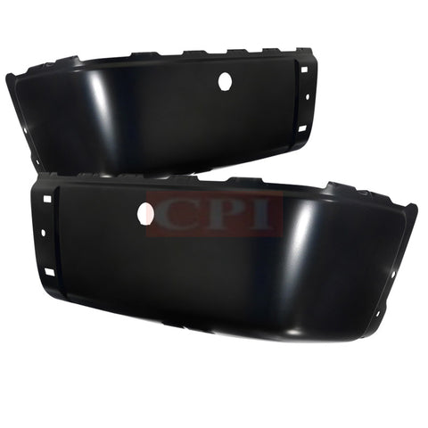 CHEVY  07-13 CHEVY  SILVERADO REAR BUMPER END CAP WITH SENSOR RIGHT AND LEFT SIDE BLACK   PERFORMANCE   2007,2008,2009,2010,2011,2012,2013