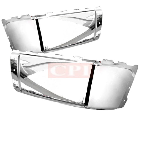 CHEVY  07-13 CHEVY  SILVERADO REAR BUMPER END CAP RIGHT AND LEFT SIDE CHROME   PERFORMANCE   2007,2008,2009,2010,2011,2012,2013