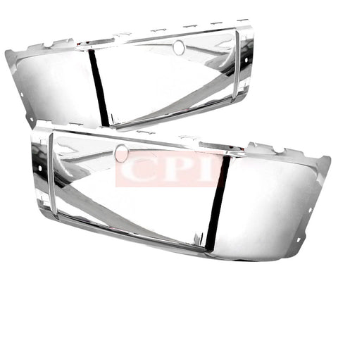 CHEVY  07-13 CHEVY  SILVERADO REAR BUMPER END CAP WITH SENSOR RIGHT AND LEFT SIDE CHROME   PERFORMANCE   2007,2008,2009,2010,2011,2012,2013