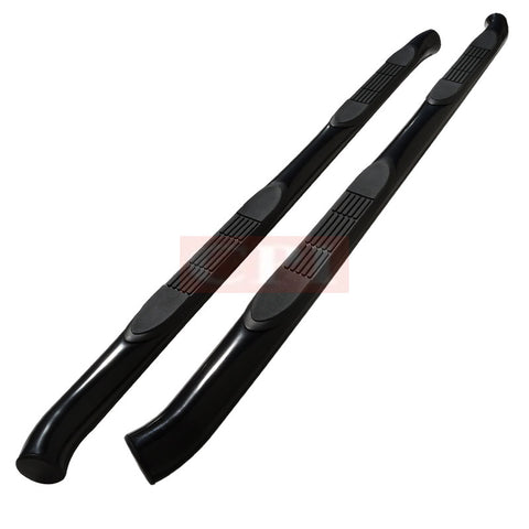 ACURA 02-06 ACURA MDX 3 INCHES ROUND SIDE STEP BAR - BLACK    2002,2003,2004,2005,2006