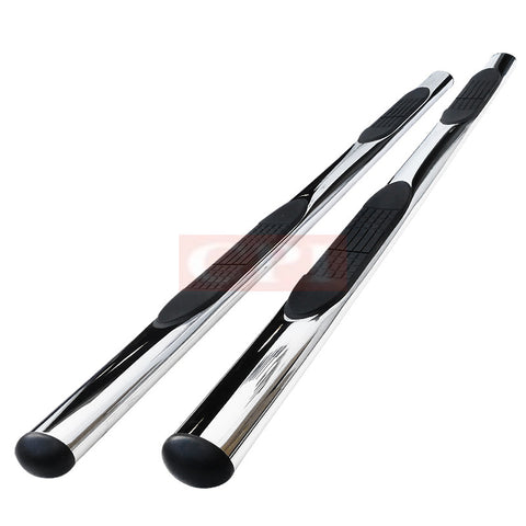 NISSAN  04-12 NISSAN  TITAN  4 INCH OVAL STAINLESS FINISH SIDE STEP BARS    PERFORMANCE   2004,2005,2006,2007,2008,2009 , 2010,2011,2012