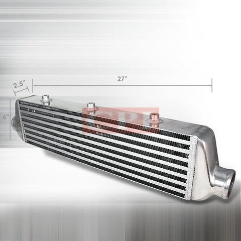 Universal Front Mount Intercooler 27X6X2.5 Inch Performance-m