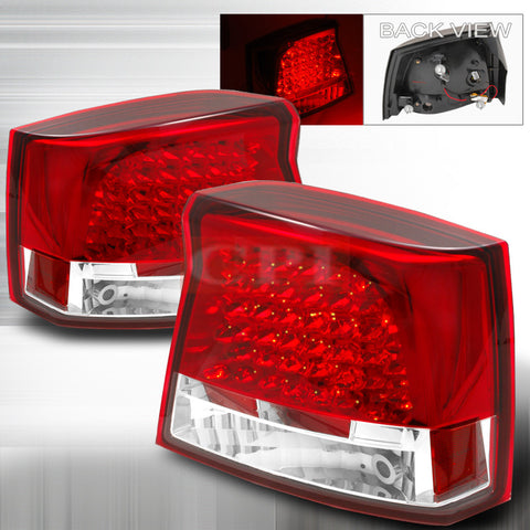 Dodge 2005-2007 Dodge Charger Led Tail Lights /Lamps - Tm-e